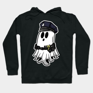 Ghost Police Officer Hoodie